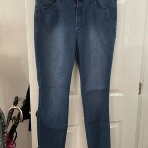 Fashion nova stretch soft women blue jeans sz 1X